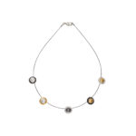Mixed-Metal Station Necklace