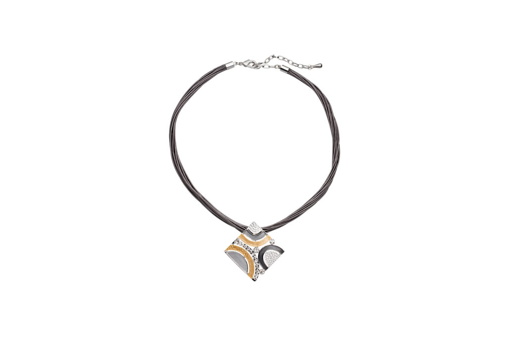 Angled Square Pendant