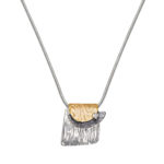 Gold and Silver Pendant Necklace for Women | Market12