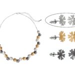 Starburst Set with silver earrings