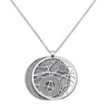 Moon Necklace | Elegant Sparkling Moon Glow Design | Market12