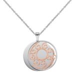 Stainless Steel Endless Circle Pendant Necklace | Market12