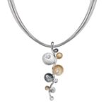 Tri-Color Cascading Necklace | Elegant Cascade Style | Market12