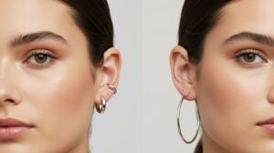 Half Hoop Earrings vs. Full Hoops